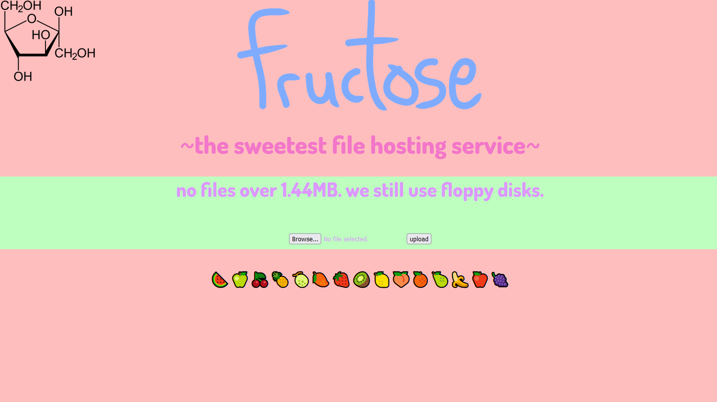 The fructose homepage