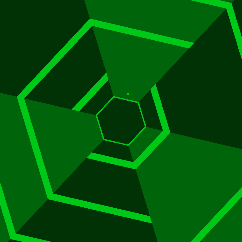 A screenshot from Supremely Hexagonal